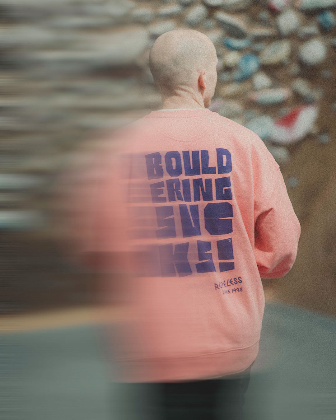 Bouldering Sucks Crewneck