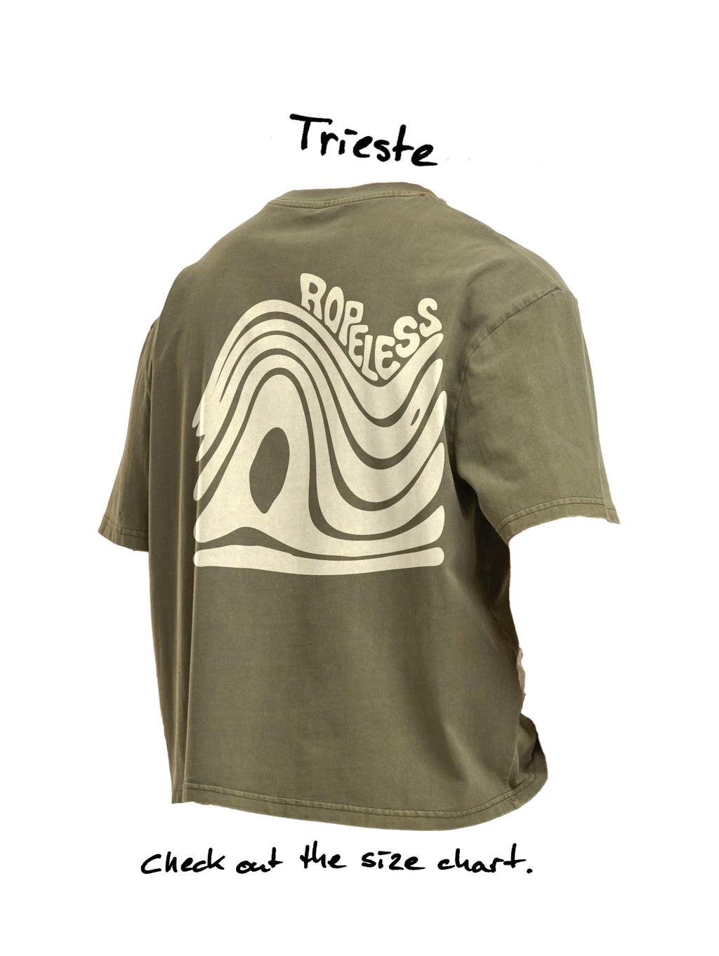 Trieste Cropped Oversized Tee