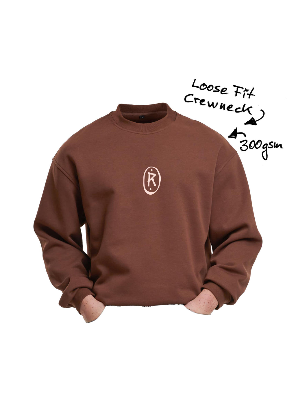 Trieset Loose Fit Crewneck