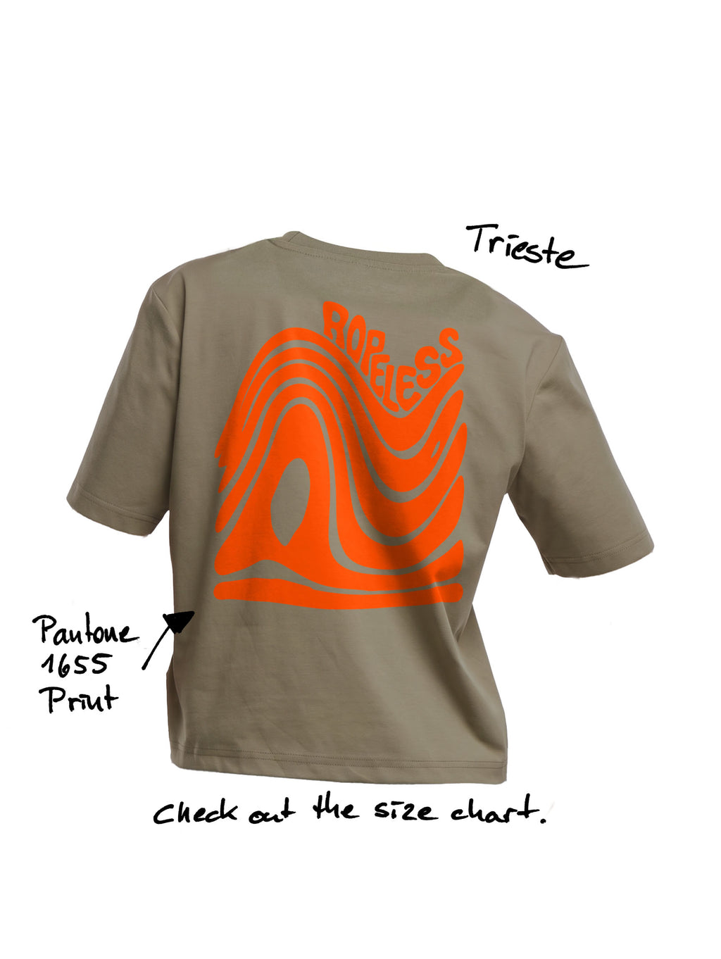Trieste Women Loose Fit Tee