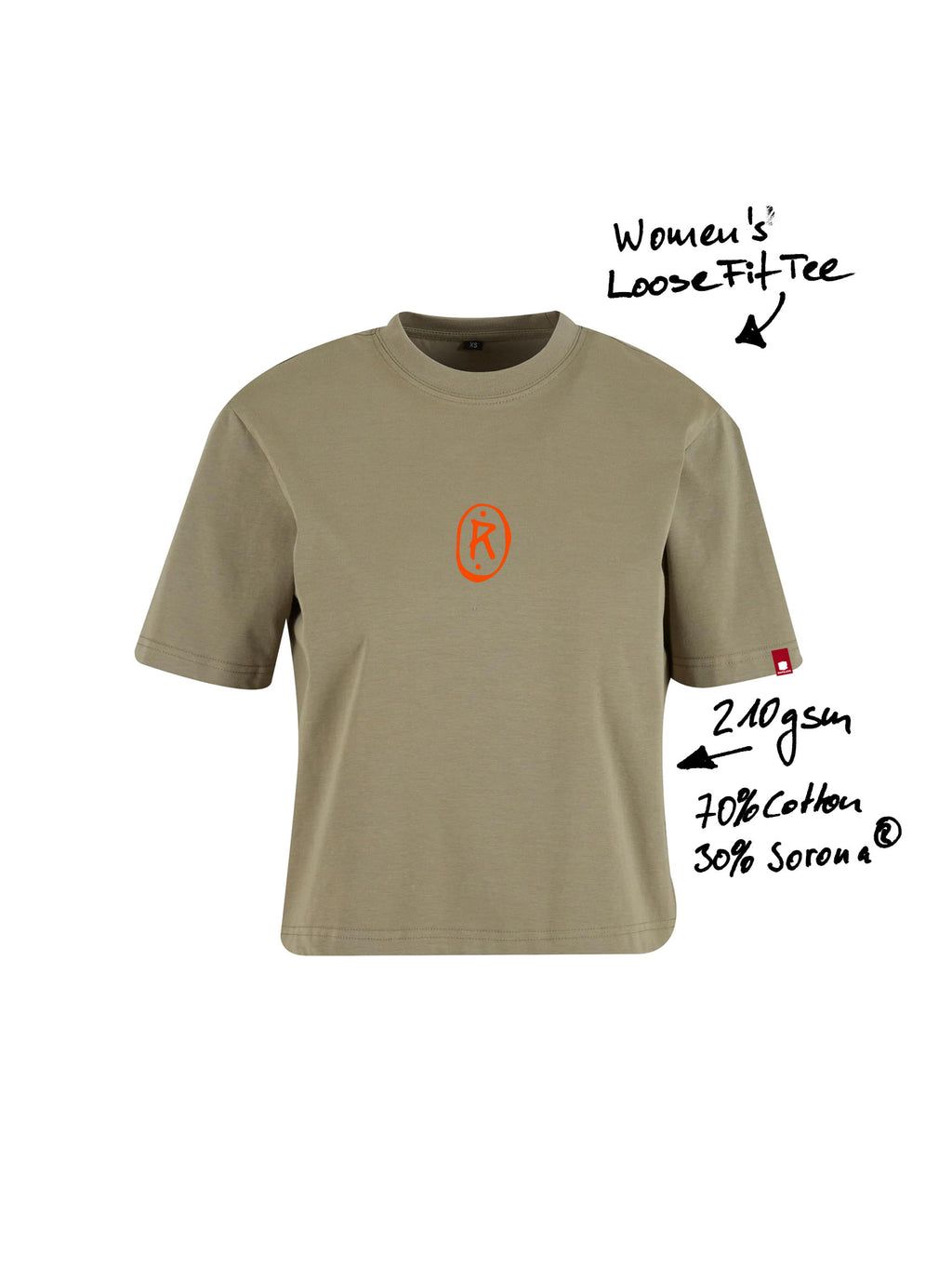 Trieste Women Loose Fit Tee