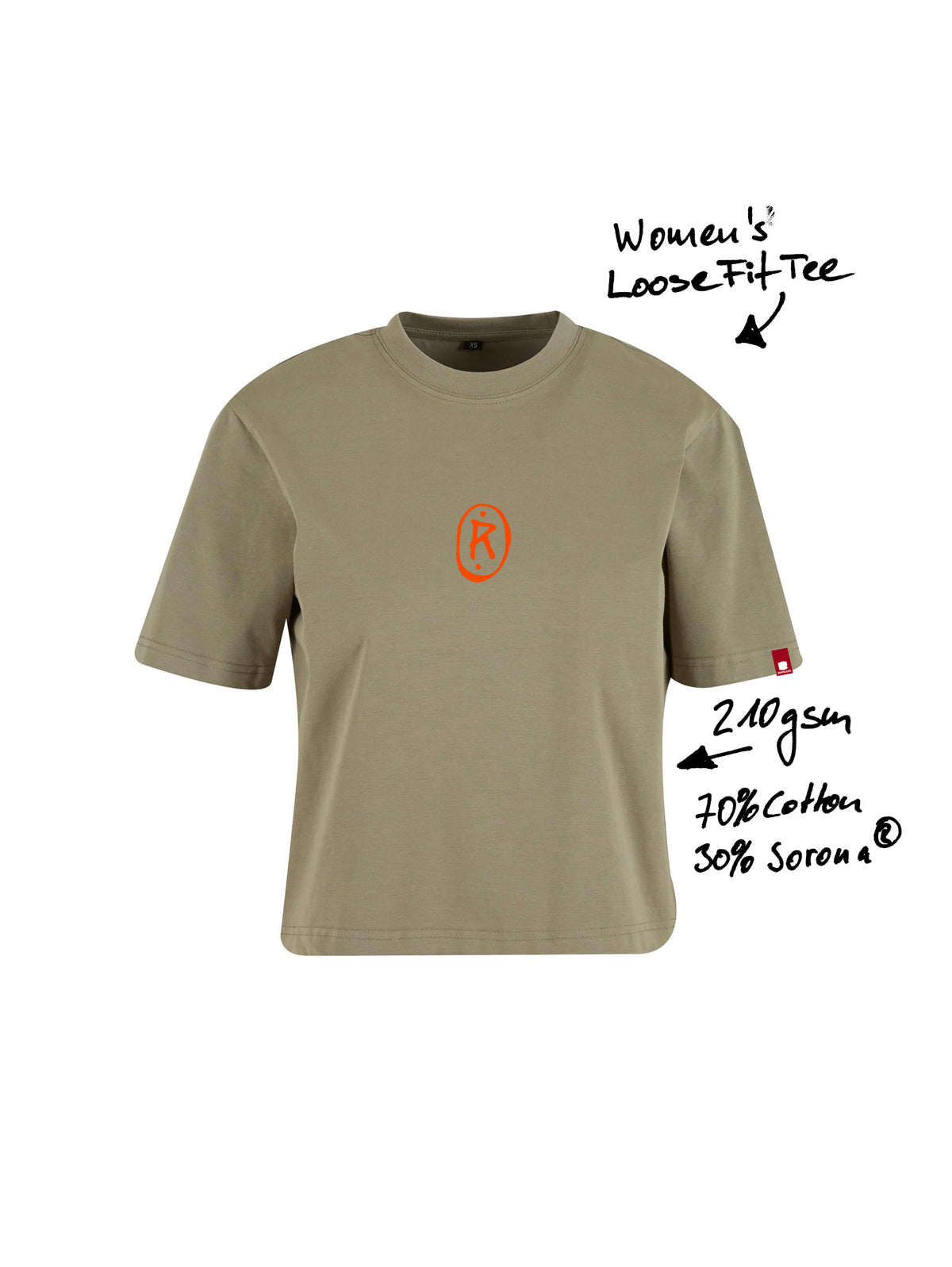 Trieste Women Loose Fit Tee